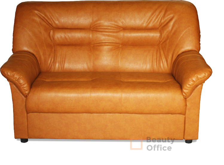 V-100 2-х местный диван кожа с комп. 140*88*88