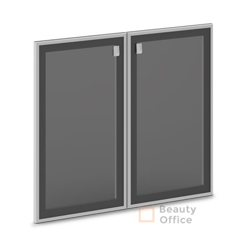 V-014 Двери низкие стеклянные тонированные