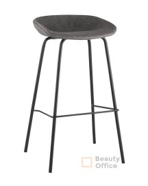 Стул барный Beetle Lite PU серый